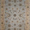 gray traditional area rug