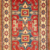 Red Kazak rug