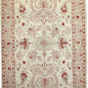 Ivory traditional area rug