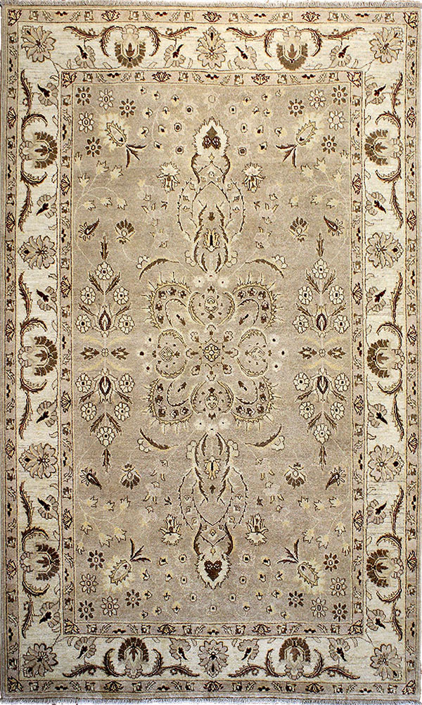 light traditional area rug